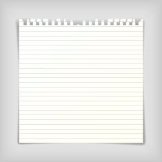 Note paper sheet with lines N3