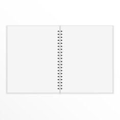 Blank notebook with blank place for text and notes N2