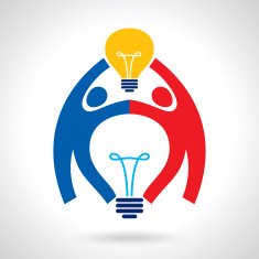 Creative light bulb Idea and handshake sign concept N2