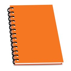 vector stack of ring binder book or notebook isolated N6