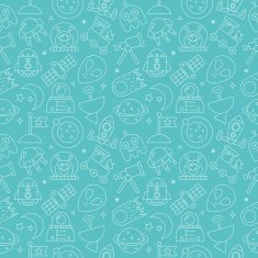 space line icon pattern set N4