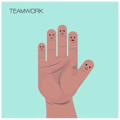 businessman concept funny fingers sign N2