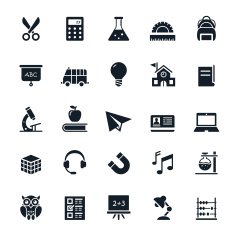 Education icons N313