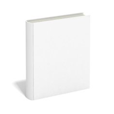 Blank book with white cover N3
