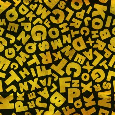 Letters seamless pattern N7