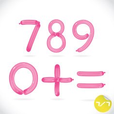 Balloon Alphabet N24