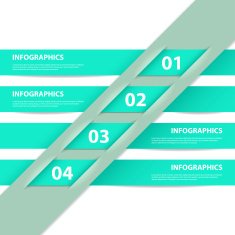 Abstract paper infographics - Illustration N2
