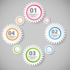 Infographic business template vector illustration N357