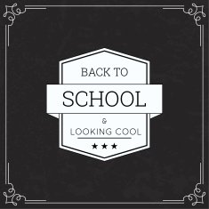Back to School and looking cool