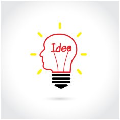 Creative light bulb Idea concept background N34