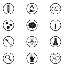Science icons N49