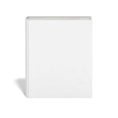Blank book with white cover N5