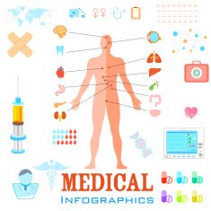 Healthcare and Medical Infographics N3
