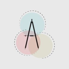 Compass icon Vector illustration