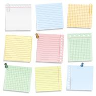 Colored Notebook Paper N2