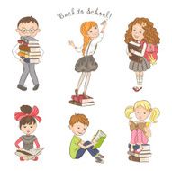 children with books N4