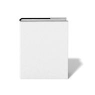Blank book with white cover N6