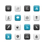 Science buttons