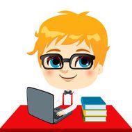 Geek Kid Student N2