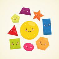 Cute geometric shapes