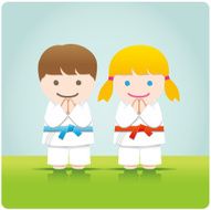Martial arts Greeting N2