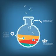 Business experiment Colorful vector design N2