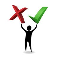 Lifting Tick And Cross