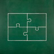 Jigsaw Puzzle Pieces N9