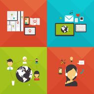 Communication navigation internet mail and support