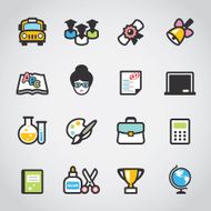 School Fabrico icons