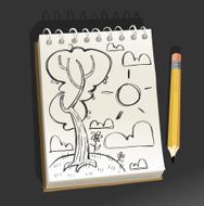 Sketchpad - Happy tree