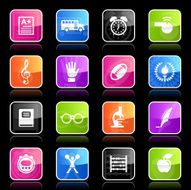 Ubergloss Icons - School N2