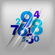 Numbers Background N4