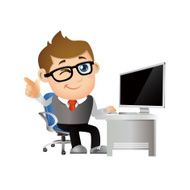 People Set - Business Businessmen Good idea