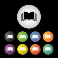 Book Icon Set N8