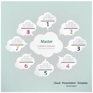 Modern Design Minimal style infographic template N30