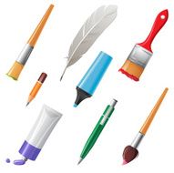 Writing and painting tools