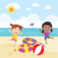 Girl fun in the sun N2