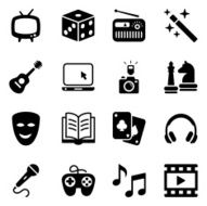 Entertainment icons N8
