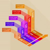 Isometric Design Elements and Chart