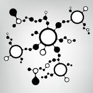 DNA molecule structure background N26