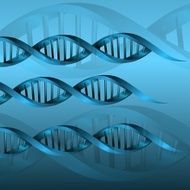 DNA molecule structure background N27