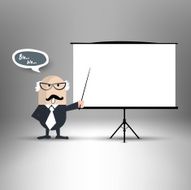 Professor teaching N5