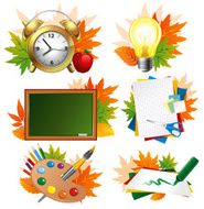 school icon set N35