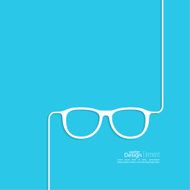 Geek glasses icon N3