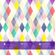 Seamless background of plaid pattern with place for your text