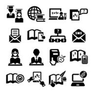 Education vector icons N3