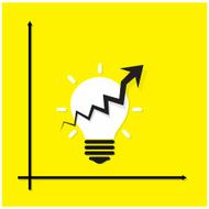 Creative light bulb Idea concept background N37