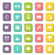 Town Icon Buttons