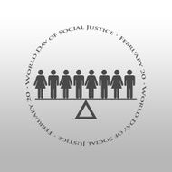 Graphic design World Day of Social Justice related N2